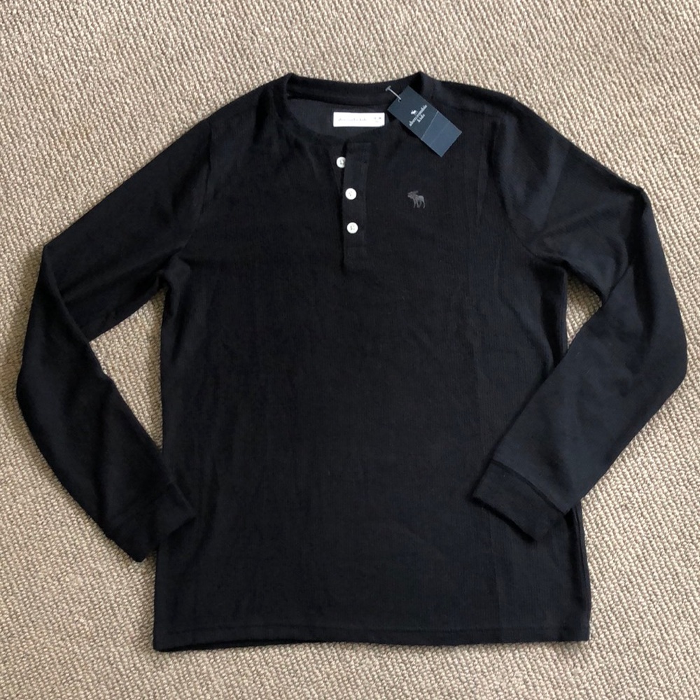 Abercrombie Kids Super Soft Henley Shirt